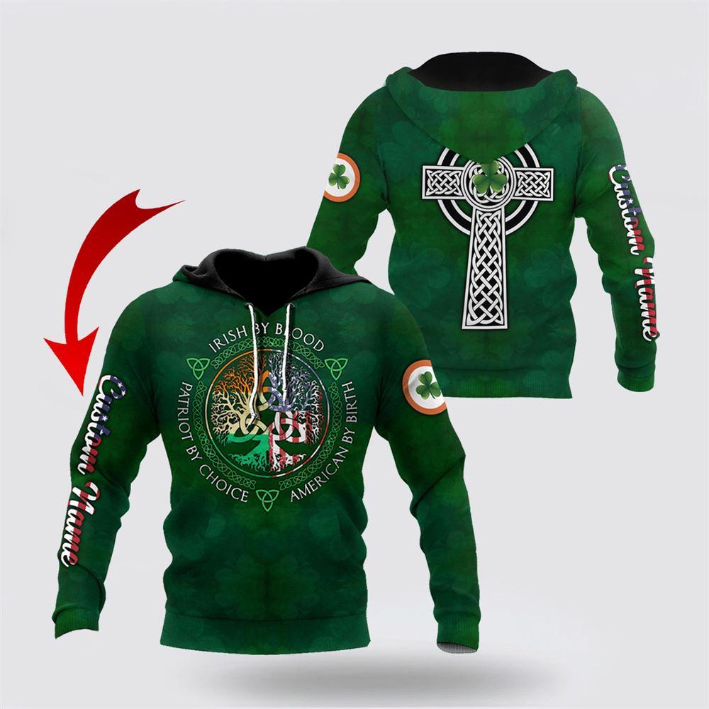 St Patrick’s Day Hoodie, Personalized Irish Saint Patrick’s Day 3D All Over Printed Shirts For Men And Women Hoodie, St Patricks Day Shirts