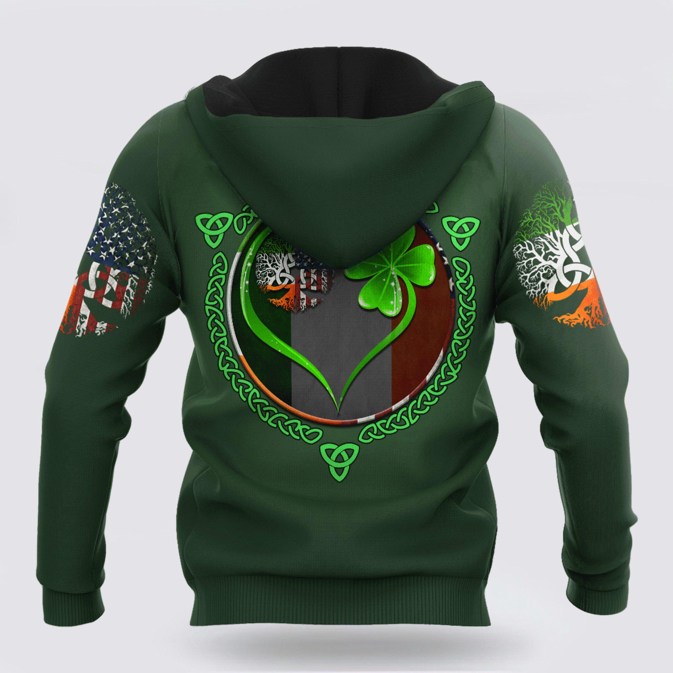 St Patrick’s Day Hoodie, Premium Irish Saint Patrick’s Day 3D Printed Unisex Shirts Hoodie, St Patricks Day Shirts