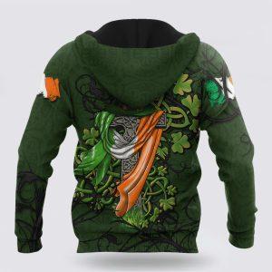 St Patrick s Day Hoodie Premium Unisex Hoodie Irish St Patricks Celtic Cross And Ireland Flag St Patricks Day Shirts 2 ae2chs.jpg