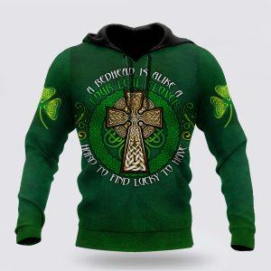 St Patrick’s Day Hoodie, Premium Unisex Hoodie&hellip;