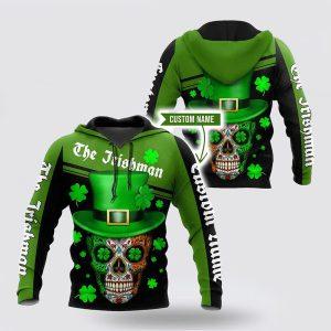 St Patrick’s Day Hoodie, Skull Irish St&hellip;