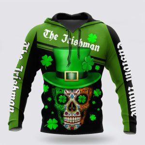 St Patrick s Day Hoodie Skull Irish St Patrick Day Unisex Shirts Custom name St Patricks Day Shirts 3 a9aqgh.jpg