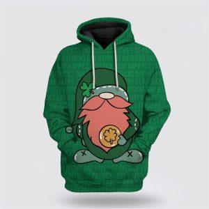 St Patrick’s Day Hoodie, St Patrick Gnome&hellip;