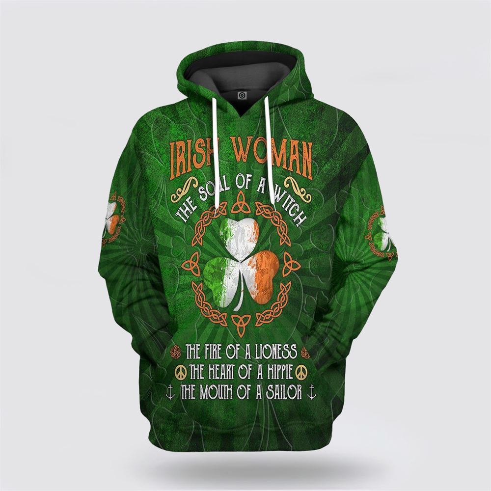 St Patrick’s Day Hoodie, St Patricks Day Hoodie Irish Woman The Soul Of A Witch, St Patricks Day Shirts St Patrick’s Day Hoodie, St Patricks Day Hoodie Irish Woman The Soul Of A Witch, St Patricks Day Shirts