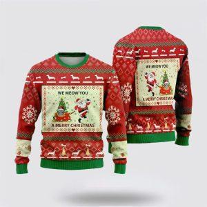 Ugly Christmas Cat Sweater, American Wirehair Ugly&hellip;