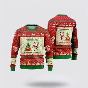 Ugly Christmas Cat Sweater, Birman Cat Ugly&hellip;