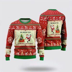 Ugly Christmas Cat Sweater, British Shorthair Ugly&hellip;