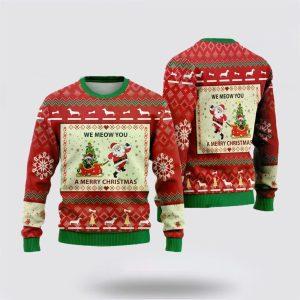 Ugly Christmas Cat Sweater, Cornish Rex Ugly&hellip;