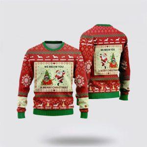 Ugly Christmas Cat Sweater, Laperm Cat Ugly&hellip;