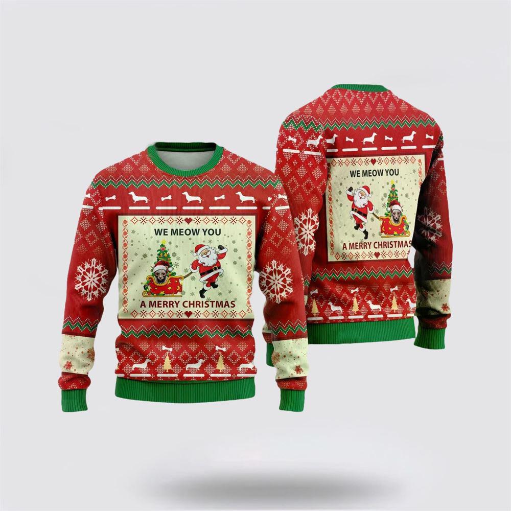 Ugly Christmas Cat Sweater, Sphynx Cat Ugly Christmas Sweaters, Cat Sweater Xmas, Cute Cat Sweater
