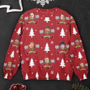 Ugly Christmas Sweater, Custom Face Christmas Family&hellip;