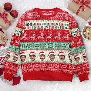 Ugly Christmas Sweater, Custom Face Christmas Family&hellip;