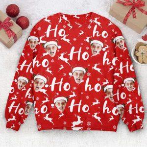 Ugly Christmas Sweater, Custom Face Christmas Family&hellip;