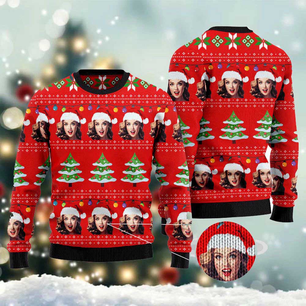 Ugly Christmas Sweater, Custom Face Christmas Family Silly Xmas Leds, Personalized Photo Ugly Sweater, Best Ugly Christmas Sweater Ugly Christmas Sweater, Custom Face Christmas Family Silly Xmas Leds, Personalized Photo Ugly Sweater, Best Ugly Christmas Sweater