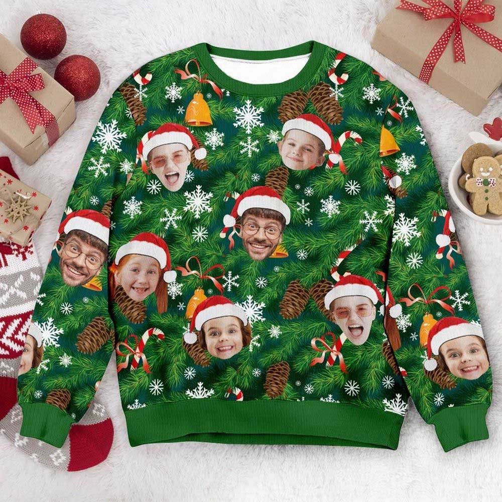 Ugly Christmas Sweater, Custom Face Christmas Family Xmas Leds, Personalized Family Photo Ugly Sweater, Best Ugly Christmas Sweater Ugly Christmas Sweater, Custom Face Christmas Family Xmas Leds, Personalized Family Photo Ugly Sweater, Best Ugly Christmas Sweater