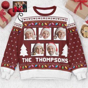 Ugly Christmas Sweater, Custom Face & Name&hellip;
