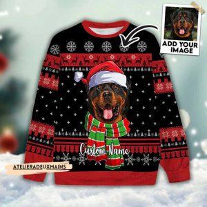 Ugly Christmas Sweater, Custom Face Ugly Christmas&hellip;