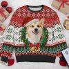 Ugly Christmas Sweater, Custom Photo Full Time Dog, Dog & Cat Personalized Custom Ugly Sweatshirt, Best Ugly Christmas Sweater Ugly Christmas Sweater, Custom Photo Full Time Dog, Dog & Cat Personalized Custom Ugly Sweatshirt, Best Ugly Christmas Sweater