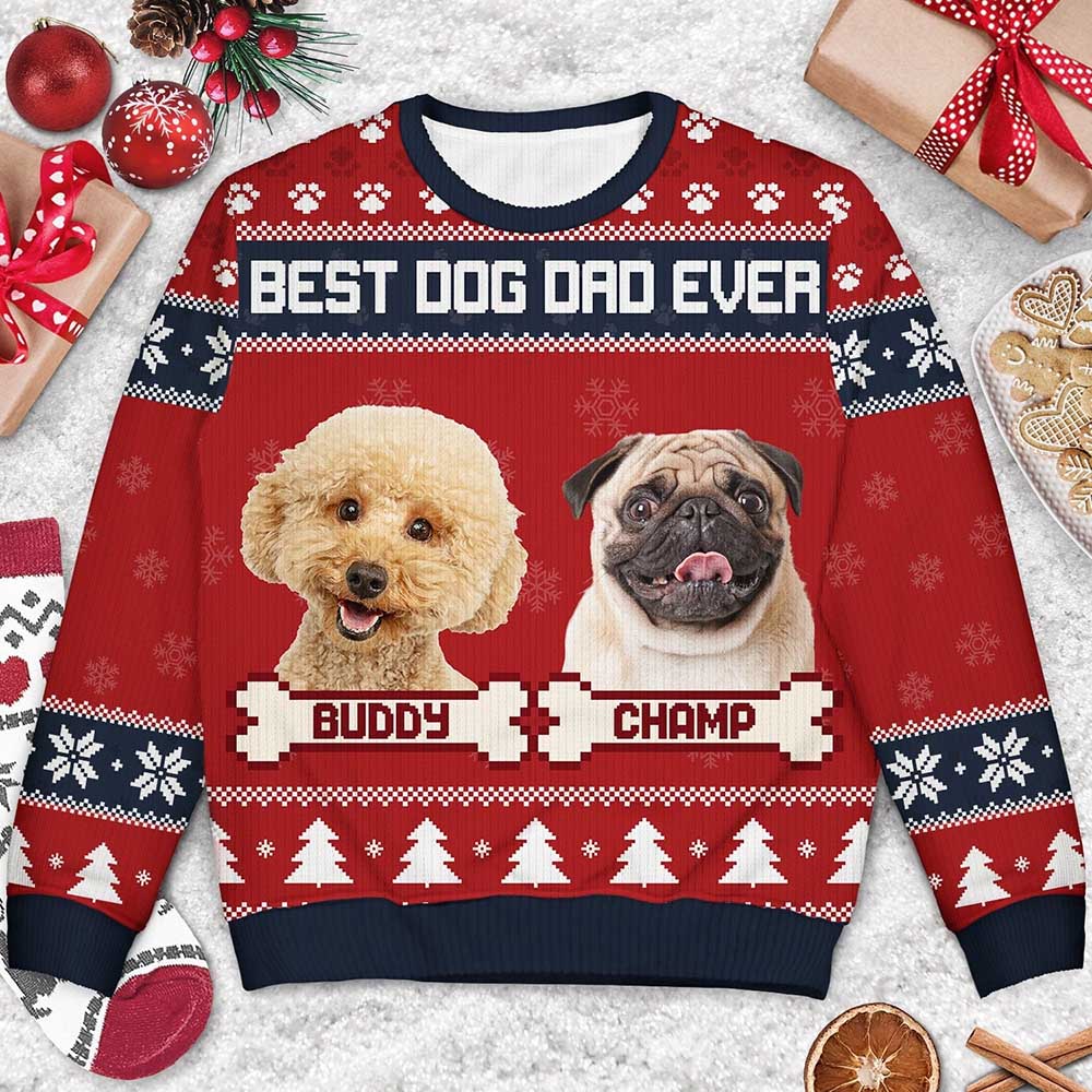 Ugly Christmas Sweater, Custom Photo Dog Ugly Christmas Sweater, Dog & Cat Personalized Ugly Sweater For Pet Owners, Best Ugly Christmas Sweater Ugly Christmas Sweater, Custom Photo Dog Ugly Christmas Sweater, Dog & Cat Personalized Ugly Sweater For Pet Owners, Best Ugly Christmas Sweater