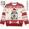 Ugly Christmas Sweater, Custom Your Puppy Photo Cute Funny Christmas Ugly Sweater Idea, Best Ugly Christmas Sweater Ugly Christmas Sweater, Custom Your Puppy Photo Cute Funny Christmas Ugly Sweater Idea, Best Ugly Christmas Sweater