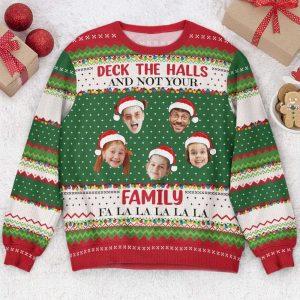 Ugly Christmas Sweater, Deck The Halls And&hellip;