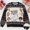 Ugly Christmas Sweater, Ho Ho Ho Christmas, Personalized Photo Ugly Sweater, Best Ugly Christmas Sweater