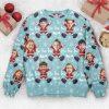 Ugly Christmas Sweater, Holy Car, It’S X-Mas, Personalized Photo Ugly Sweater, Best Ugly Christmas Sweater