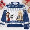 Ugly Christmas Sweater, I Love Her P I Love His D, Personalized Ugly Sweater, Best Ugly Christmas Sweater