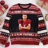 Ugly Christmas Sweater, Merry Christmas Sh!ter’s Full, Personalized Photo Ugly Sweater, Best Ugly Christmas Sweater