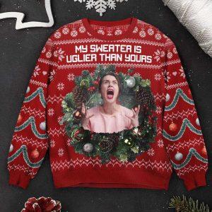 Ugly Christmas Sweater, My Sweater Is Uglier&hellip;