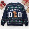 Ugly Christmas Sweater, Playing Golf , Personalized Photo Ugly Sweater, Best Ugly Christmas Sweater