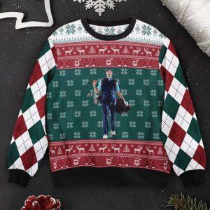 Ugly Christmas Sweater, Playing Golf , Personalized&hellip;