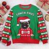 Ugly Christmas Sweater, Santa’s Favorite Ho Custom Face, Personalized Photo Ugly Sweater, Best Ugly Christmas Sweater