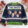 Ugly Christmas Sweater, The Family Ugly Sweater, Personalized Photo Ugly Sweater, Best Ugly Christmas Sweater