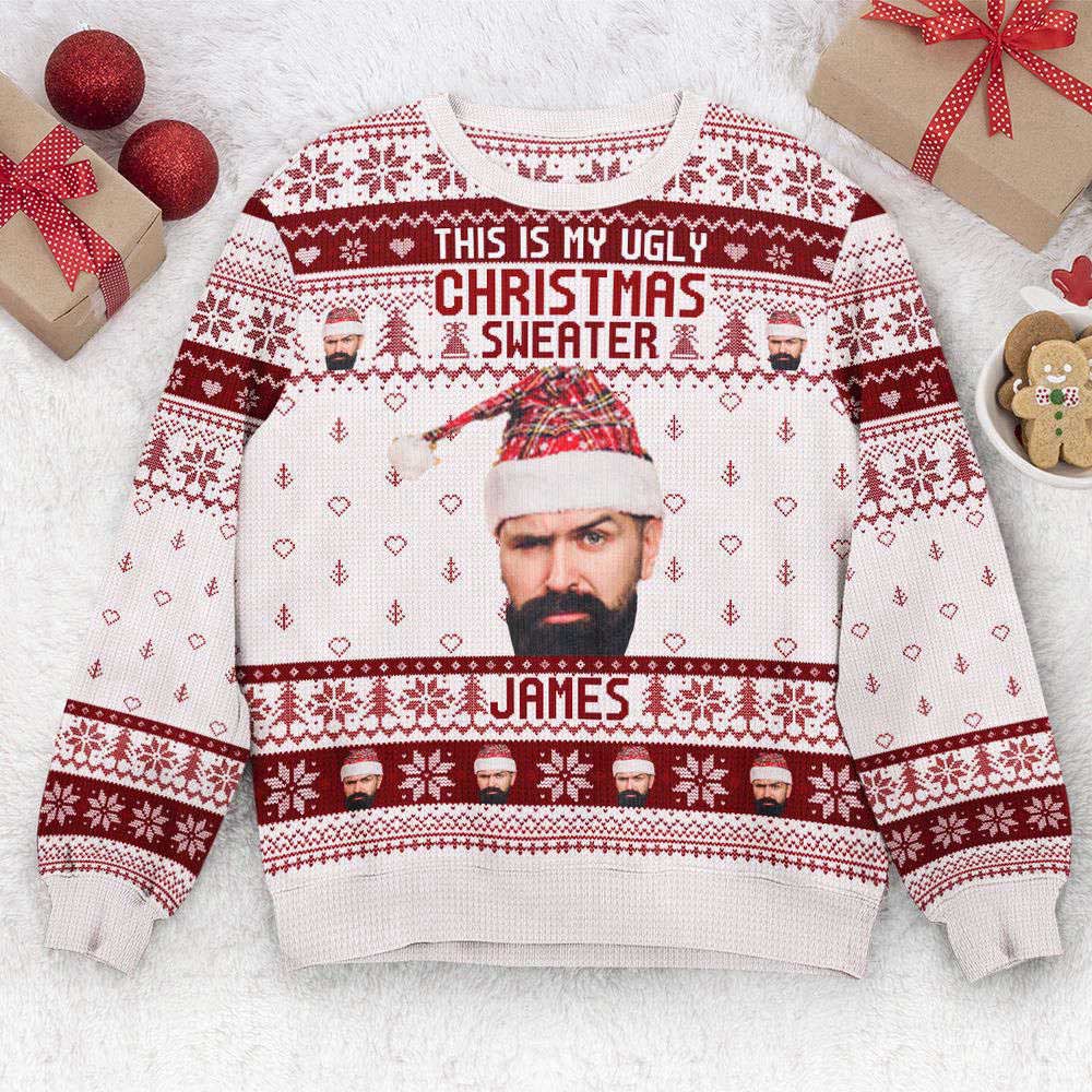 Ugly Christmas Sweater, This Is My Ugly Sweater, Personalized Ugly Sweater, Best Ugly Christmas Sweater