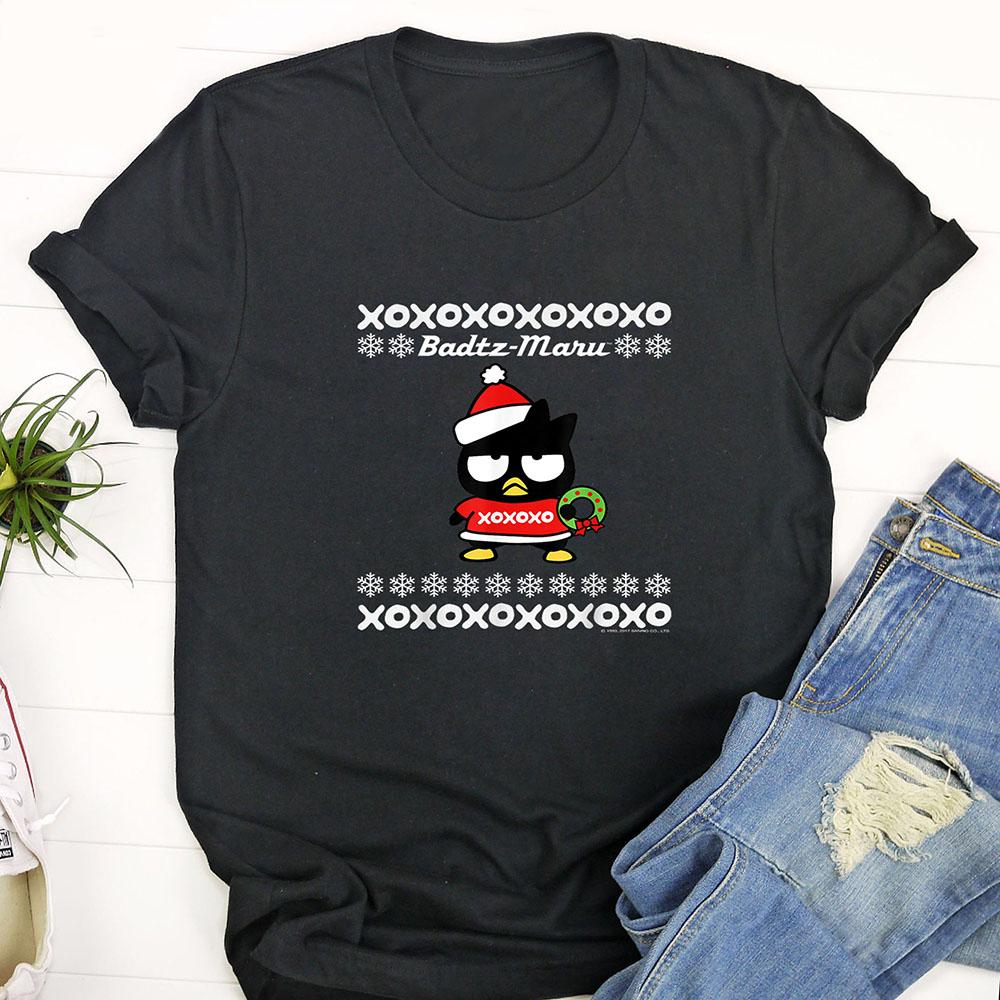 Ugly Christmas T Shirt, Bad Badtz Maru Ugly Christmas Shirt T Shirt, Funny Christmas T Shirt, Christmas Tshirt Designs
