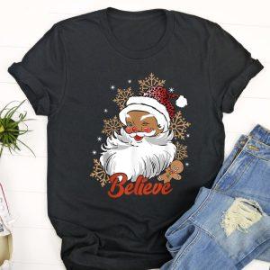 Ugly Christmas T Shirt, Believe Afro Santa&hellip;