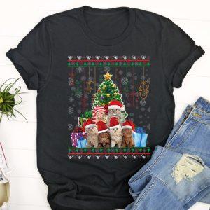 Ugly Christmas T Shirt, Cat Christmas Funny&hellip;