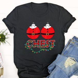 Ugly Christmas T Shirt, Chest Nuts Christmas&hellip;