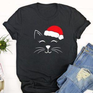 Ugly Christmas T Shirt, Cute Santa Cat&hellip;