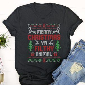 Ugly Christmas T Shirt, Funny AlOne At&hellip;