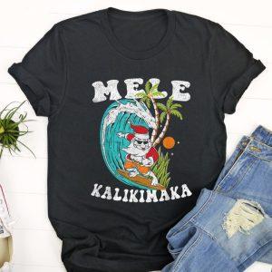 Ugly Christmas T Shirt, Mele Kalikimaka Hawaii&hellip;