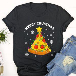 Ugly Christmas T Shirt, Merry Crustmas Pizza&hellip;