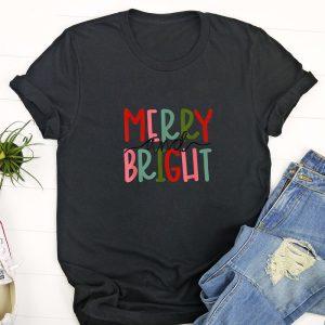 Ugly Christmas T Shirt, Merry and Bright&hellip;