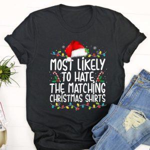 Ugly Christmas T Shirt, Most Likely To&hellip;