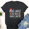 Ugly Christmas T Shirt, Most Likely To Watch All The Christmas Movies Family Pajamas T Shirt, Christmas Tshirt Designs