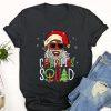Ugly Christmas T Shirt, Santa Claus Black Christmas Afro African American Xmas T Shirt, Christmas Tshirt Designs