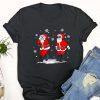 Ugly Christmas T Shirt, Santa Claus Black Christmas Afro African American Xmas T Shirt, Christmas Tshirt Designs