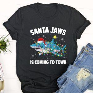 Ugly Christmas T Shirt, Santa Jaws Shark&hellip;
