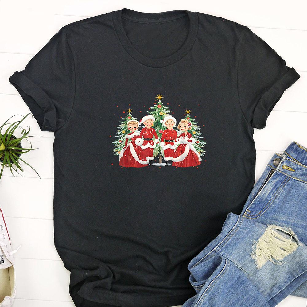 Ugly Christmas T Shirt, White Christmas Movie 1954 Xmas Song Holiday Retro T Shirt, Funny Christmas T Shirt, Christmas Tshirt Designs